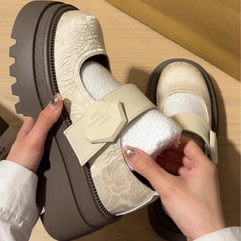 チャンキーレディースメリージェーンシューズ 2026 春ヴィ - Vintage Outdoor Fashion のレビューと価格