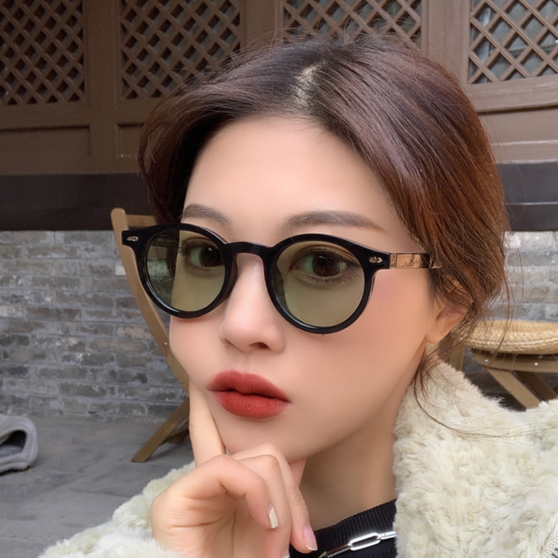 新しい小さな丸いサングラス男性女性ヴィンテージファッションブ - Vintage Fashion Enthusiasts のレビューと価格