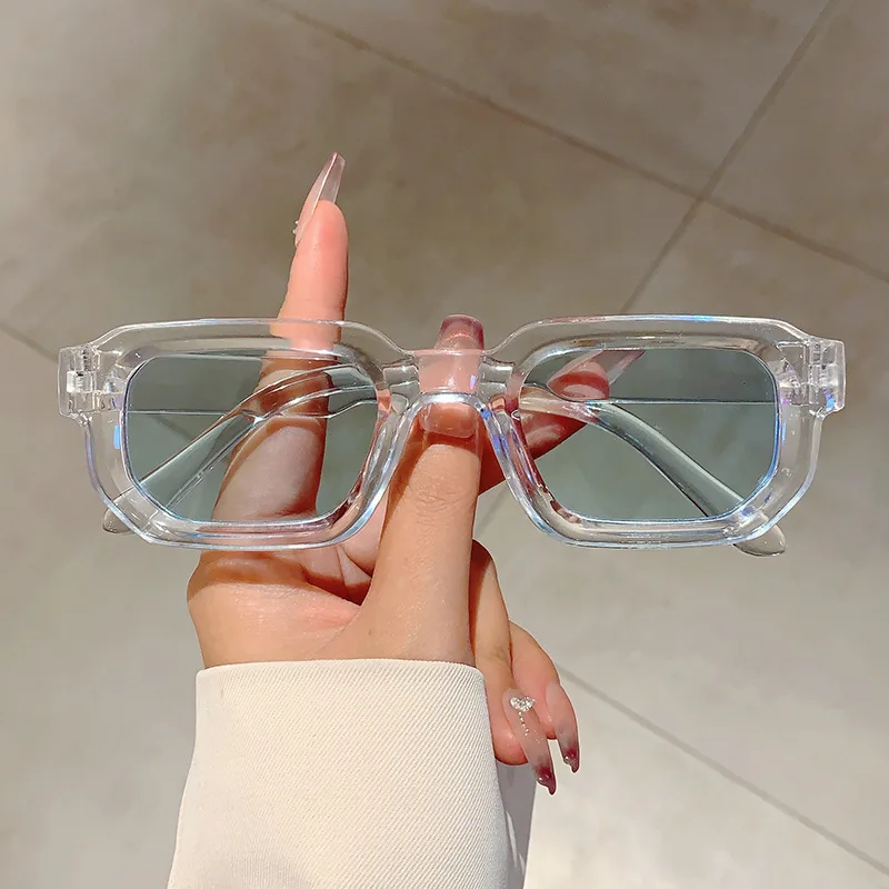 ヴィンテージ長方形フレームサングラスアウトドアマンサングラス - Vintage Fashion Enthusiasts のレビューと価格